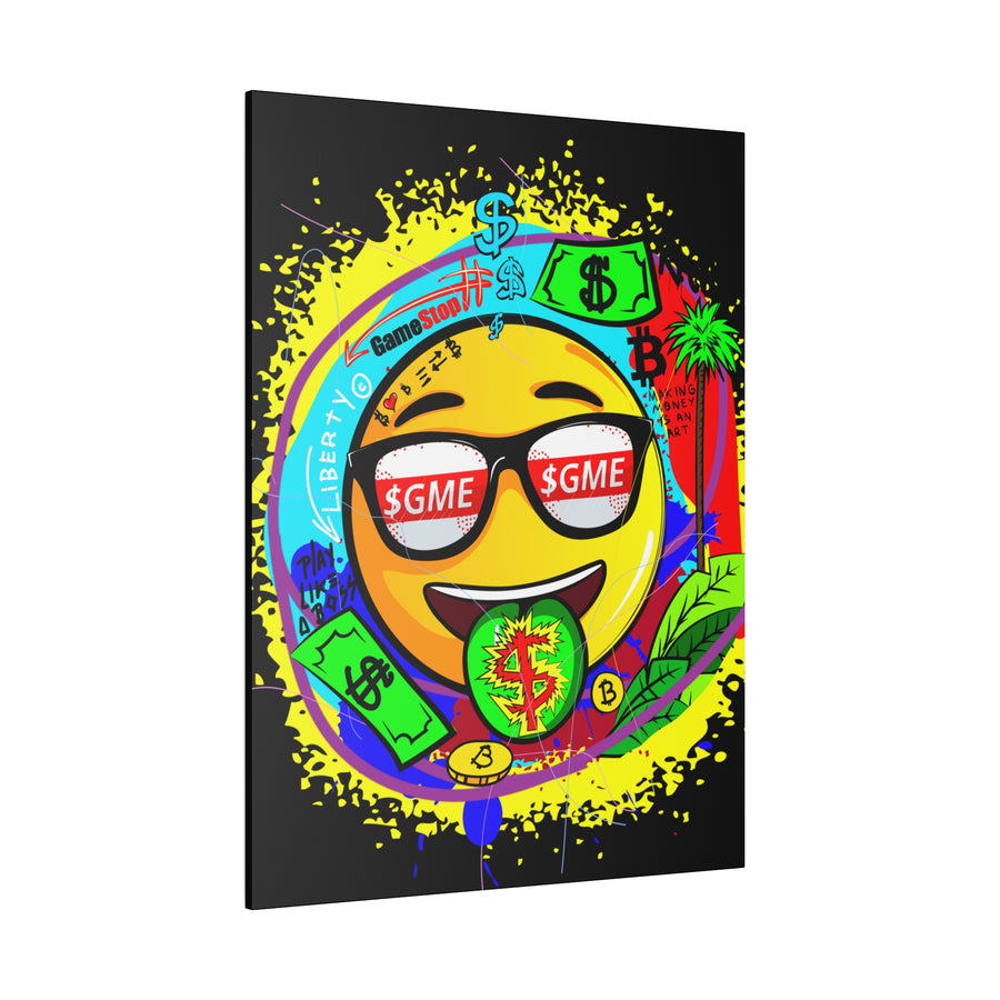 $GME Stop Hustle Canvas Print