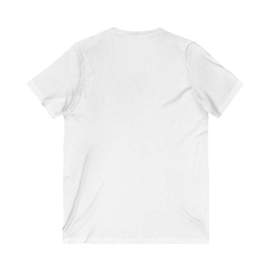Capitalist Couture V-Neck Tee - Stylish Unisex Jersey Shirt for Entrepreneurs