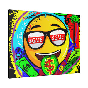 $GME Stop Hustle Canvas Print